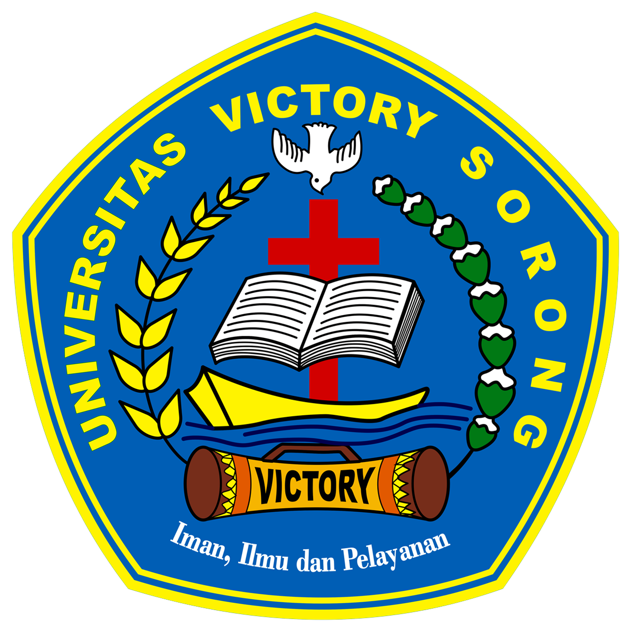 logo universitas victory